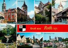 73214154 Roth Nuernberg Schloss Ratibor Schlosshof Brunnen Stadtplatz Schloss Ab - Other & Unclassified