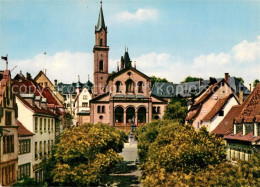 73214113 Weinheim Bergstrasse Historischer Marktplatz St Laurentius Kirche Weinh - Weinheim