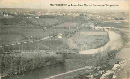 31 - Montréjeau - Le Confluent Neste Et Garonne - Vue Générale - CPA - Voir Scans Recto-Verso - Montréjeau