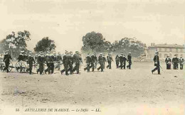 83 - Toulon - Artillerie De Marine - Le Défilé - Animée - CPA - Voir Scans Recto-Verso - Toulon