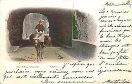 06 - Beaulieu Sur Mer - Paysanne - Animée - Ane - CPA - Voir Scans Recto-Verso - Beaulieu-sur-Mer