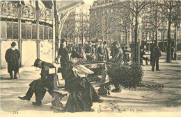 Reproduction CPA - 75 Paris - Scènes Parisiennes - Quartier De L'Etoile - Un Banc - C'était La France - No A 101 - CPM F - Other & Unclassified