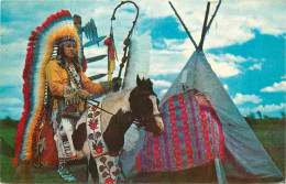 Indiens - Chief Poking Fire - Caughnawaga - Ka-Na-Wa-Ke - Indian Reserve Canada - CPM Format CPA - Voir Scans Recto-Vers - Indios De América Del Norte