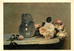 Art - Peinture - Henri Fantin-Latour - Les Roses - Musée De Lyon - Nature Morte - CPM - Carte Neuve - Voir Scans Recto-V - Paintings