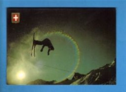 Sports - Sports D'Hiver - Ski - Ski Acrobatique - Carte Vierge - Winter Sports