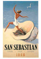 Publicite - San Sébastian - Affiche De 1956 - Carte Neuve - CPM - Voir Scans Recto-Verso - Publicité