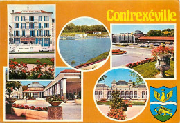 88 - Contréxeville - Multivues - Blasons - Flamme Postale De Vittel - CPM - Voir Scans Recto-Verso - Contrexeville