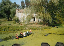 79 - Arçais - Promenade à Arçais - Marais Poitevin - Venise Verte - CPM - Voir Scans Recto-Verso - Andere & Zonder Classificatie