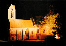77 - Blandy Les Tours - Eglise St Maurice - Vue De Nuit - Carte Neuve - CPM - Voir Scans Recto-Verso - Andere & Zonder Classificatie