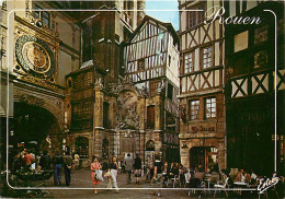 76 - Rouen - Le Gros Horloge - CPM - Voir Scans Recto-Verso - Rouen