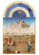 Art - Peinture - Miniature Des Très Riches Heures Du Duc De Berry - Le Louvre De Charles V - Carte Neuve - Chantilly - M - Malerei & Gemälde