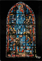 Art - Vitraux Religieux - Sainte Mère L'Eglise - Le Vitrail Des Parachutistes - CPM - Voir Scans Recto-Verso - Pinturas, Vidrieras Y Estatuas