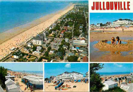 50 - Jullouville - Multivues - Plage - Flamme Postale - CPM - Voir Scans Recto-Verso - Autres & Non Classés