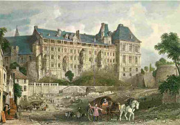 41 - Blois - L'aile François 1er Ou Façade Des Loges Du Château D'après Une Gravue Du 19e Siècle - CPM - Voir Scans Rect - Blois