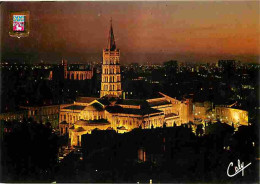 31 - Toulouse - Coucher De Soleil Sur La Basilique Saint Sernin - Carte Neuve - CPM - Voir Scans Recto-Verso - Toulouse