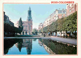 92 - Bois-Colombes - Le Bassin Près De L'hôtel De Ville - CPM - Voir Scans Recto-Verso - Autres & Non Classés