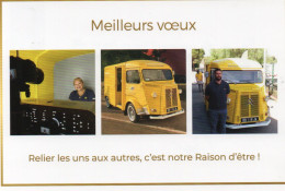 P - CARTE DE VOEUX - MEILLEURS VOEUX DE PHILIPPE DORGE DIRECTEUR GENERAL DE LA BRANCHE SERVICES COURIER-COLIS DELA POSTE - Otros & Sin Clasificación