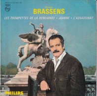 GEORGES BRASSENS - FR EP - LES TROMPETTES DE LA RENOMMEE + 3 - Otros - Canción Francesa