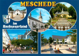 73213993 Meschede Eingang Kloster Park Fussgaengerzone Stadtplatz Meschede - Arnsberg
