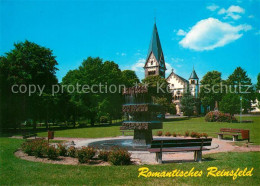 73213951 Reinsfeld Hunsrueck Park Brunnen Kirche Reinsfeld Hunsrueck - Other & Unclassified