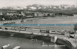 R045109 Zurich. Utoquai Und Quaibrucke. Photoglob - World