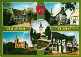 73213944 Duessel Fachwerkhaeuser Kirche Duessel - Autres & Non Classés