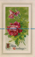 R045111 Birthday Greetings. Roses. Wildt And Kray. London. 1910 - Otros & Sin Clasificación