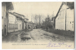 CPA 51 HEILTZ-LE-MAURUPT La Rue Du Moulin - Sonstige & Ohne Zuordnung