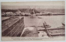 CPA Non Circulée - FRANCE Après-guerre - ESSOMMES (Aisne) - LE PONT DÉTRUIT PA LE BOMBARDEMENT - Soissons