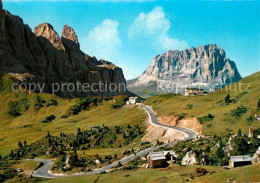 73212702 Groednerjoch Sellastock Und Langkofel Dolomiten Passo Gardena Gruppo Se - Otros & Sin Clasificación