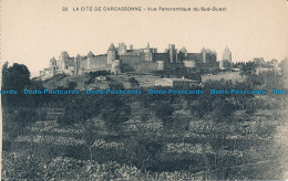 R045127 La Cite De Carcassonne. Vue Panoramique Du Sud Ouest - Welt