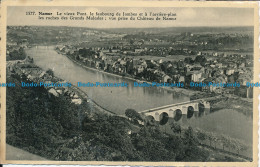 R045133 Namur. Le Vieux Pont. Le Faubourg De Jambes Et A L Arriere Plan Les Roch - World