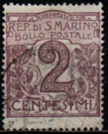 SAINT-MARIN 1903 O - Used Stamps