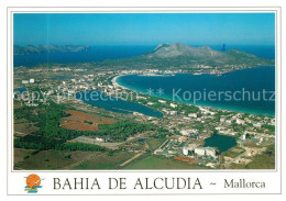 73210570 Alcudia Mallorca Bahia De Alcudia Vista Aerea Alcudia Mallorca - Altri & Non Classificati