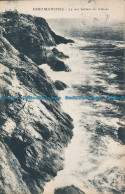 R045153 Arromanches. La Mer Battant Les Falaises. 1920 - Wereld