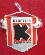 Pennant Handball Club KADETTEN Schaffausen Switzerland Size 10x11cm - Palla A Mano