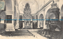R044284 Vercel. Interieur De L Eglise. 1907 - Wereld