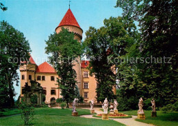 73210343 Konopiste Tschechien Zamek Schloss Park Statuen Konopiste Tschechien - Tchéquie