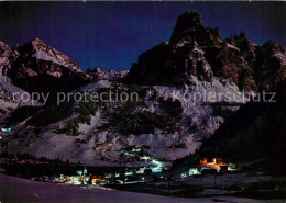 73210118 Corvara Pustertal Suedtirol Nachtpanorama Winteraufnahme Corvara Puster - Altri & Non Classificati