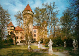 73209304 Konopiste Tschechien Zamek Schloss Park Skulpturen Statuen Konopiste Ts - Repubblica Ceca