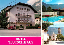 73209299 Kurtinig Weinstrasse Hotel Restaurant Teutschhaus Swimming Pool Ortsmot - Other & Unclassified