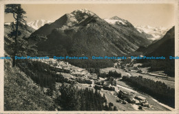 R045197 Pontresina Mit Piz Palu Und Roseggletscher. B. Schocher. 1947 - World