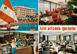 73209291 Igea Marina Hotel Arizona Restaurant Bar Strand Segelboot Igea Marina - Otros & Sin Clasificación