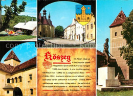 73207053 Koeszeg Stadtansichten Burg Koeszeg - Ungheria