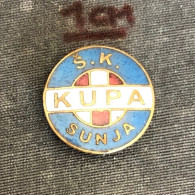 Badge Pin ZN007434 - Football Soccer Yugoslavia Croatia Hrvatska SK Sportski Klub Kupa Sunja - Fútbol