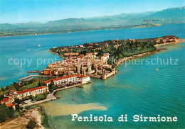 73205844 Sirmione Lago Di Garda Fliegeraufnahme Sirmione Lago Di Garda - Otros & Sin Clasificación