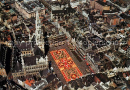 73204834 Brussels Grand Place Tapis De Fleurs Fliegeraufnahme Brussels - Autres & Non Classés
