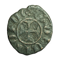 Cilician Armenia Medieval Coin Uncertain Hetoum II 22mm King / Cross 04388 - Arménie
