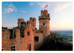 73203442 Auerbach Bergstrasse Burgruine Auerbacher Schloss Fernsicht Auerbach Be - Bensheim