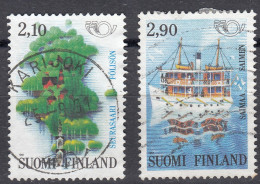 FINLAND - 1991 - Serie Completa Di 2 Valori Usati; Yvert 1108/1109 - Oblitérés